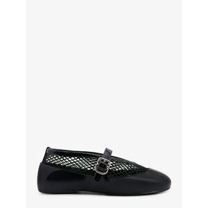 Alaia Women Mesh Rubber Flat Ballerinas